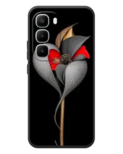 Чохол для Infinix Hot 60 Pro Plus з картинкою «Срібна фантазійна квітка» Чохол для Infinix Hot 60 Pro Plus з картинкою «Срібна фантазійна квітка»