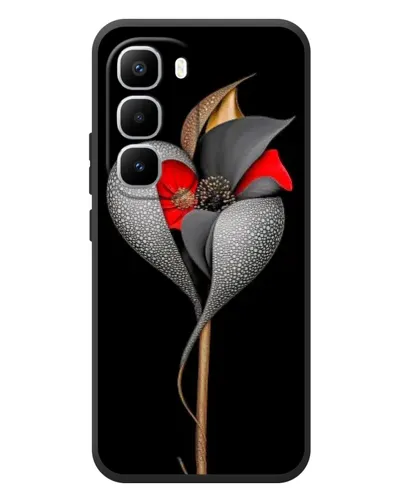Чохол для Infinix Hot 60 Pro Plus з картинкою «Срібна фантазійна квітка» Чохол для Infinix Hot 60 Pro Plus з картинкою «Срібна фантазійна квітка»