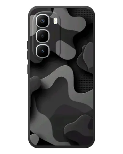 Чехол для Infinix Hot 60 Pro Plus с картинкой «Темный абстрактный камуфляж» Чехол для Infinix Hot 60 Pro Plus с картинкой «Темный абстрактный камуфляж»