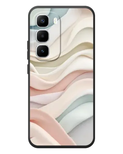 Чехол для Infinix Hot 60 Pro Plus с картинкой «Пастельные нежные волны» Чехол для Infinix Hot 60 Pro Plus с картинкой «Пастельные нежные волны»