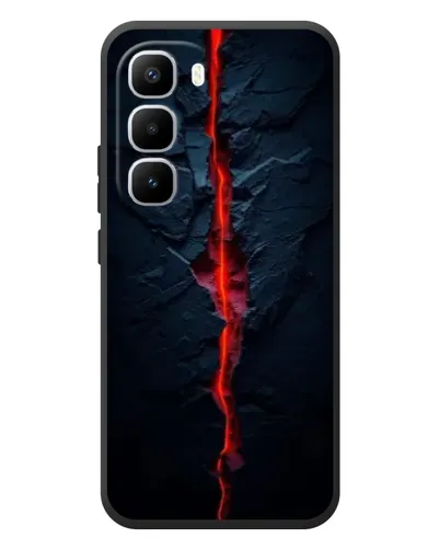 Чехол для Infinix Hot 60 Pro Plus с картинкой «Kрасная лавовая трещина» Чехол для Infinix Hot 60 Pro Plus с картинкой «Kрасная лавовая трещина»