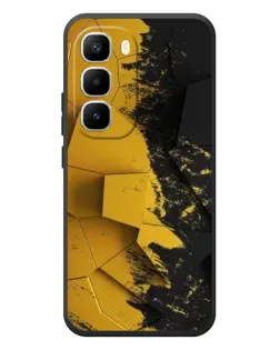 Чехол для Infinix Hot 60 Pro Plus с картинкой «Золотые осколки геометрии»