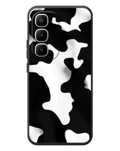 Чехол для Infinix Hot 60 Pro Plus с картинкой «Черно-белое пятно» Чехол для Infinix Hot 60 Pro Plus с картинкой «Черно-белое пятно»