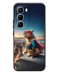 Чехол для Infinix Hot 60 Pro Plus с картинкой «Капи-мен супергерой»