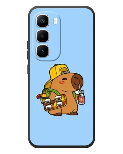 Чехол для Infinix Hot 60 Pro Plus с картинкой «Капибара на скейте» Чехол для Infinix Hot 60 Pro Plus с картинкой «Капибара на скейте»