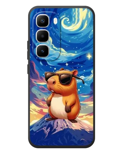 Чехол для Infinix Hot 60 Pro Plus с картинкой «Капибара Ван Гога» Чехол для Infinix Hot 60 Pro Plus с картинкой «Капибара Ван Гога»