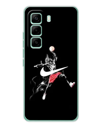 Чехол для Infinix Hot 60 Pro с картинкой «Jordan Jumpman»