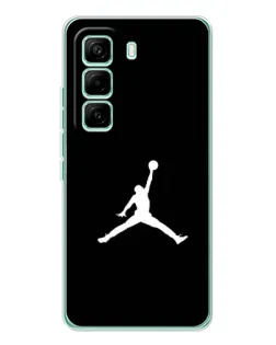 Чехол для Infinix Hot 60 Pro с картинкой «Jordan Silhouette» Чехол для Infinix Hot 60 Pro с картинкой «Jordan Silhouette»