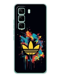 Чехол для Infinix Hot 60 Pro с картинкой «Adidas Splash»