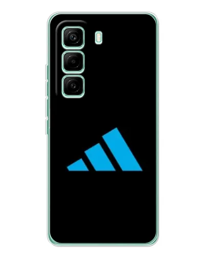 Чехол для Infinix Hot 60 Pro с картинкой «Adidas Cyan Logo» Чехол для Infinix Hot 60 Pro с картинкой «Adidas Cyan Logo»