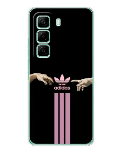 Чехол для Infinix Hot 60 Pro с картинкой «Adidas Hands» Чехол для Infinix Hot 60 Pro с картинкой «Adidas Hands»