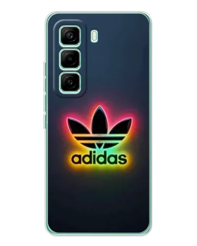 Чехол для Infinix Hot 60 Pro с картинкой «Неоновый Adidas» Чехол для Infinix Hot 60 Pro с картинкой «Неоновый Adidas»