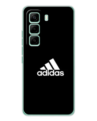 Чехол для Infinix Hot 60 Pro с картинкой «Черная классика Adidas» Чехол для Infinix Hot 60 Pro с картинкой «Черная классика Adidas»