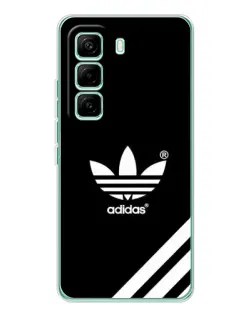 Чехол для Infinix Hot 60 Pro с картинкой «Adidas с диагональными полосами»