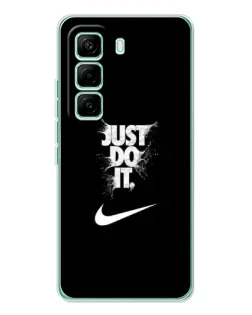Чохол для Infinix Hot 60 Pro з картинкою «Текстовий принт Nike» Чохол для Infinix Hot 60 Pro з картинкою «Текстовий принт Nike»