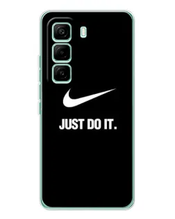 Чохол для Infinix Hot 60 Pro з картинкою «Класичний принт Nike» Чохол для Infinix Hot 60 Pro з картинкою «Класичний принт Nike»