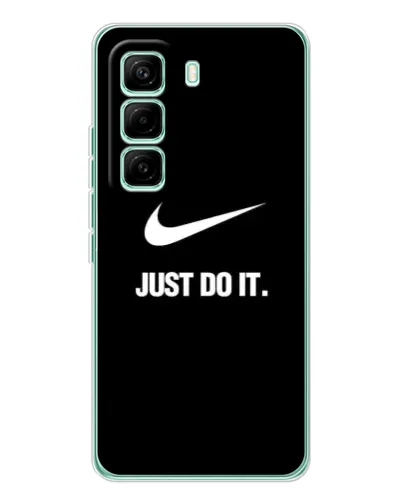Чехол для Infinix Hot 60 Pro с картинкой «Классический принт Nike» Чехол для Infinix Hot 60 Pro с картинкой «Классический принт Nike»