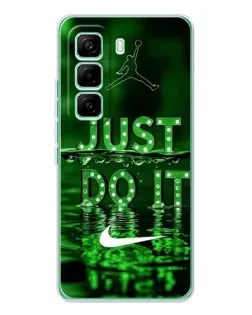 Чохол для Infinix Hot 60 Pro з картинкою «Зелений неоновий Nike» Чохол для Infinix Hot 60 Pro з картинкою «Зелений неоновий Nike»