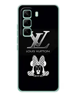 Чехол для Infinix Hot 60 Pro с картинкой «LV и Минни Маус»