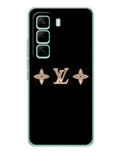Чехол для Infinix Hot 60 Pro с картинкой «Louis Vuitton — минимализм»