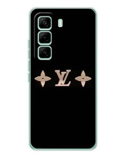 Чехол для Infinix Hot 60 Pro с картинкой «Louis Vuitton — минимализм»