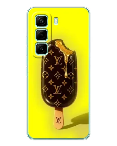 Чехол для Infinix Hot 60 Pro с картинкой «Мороженое от LV»