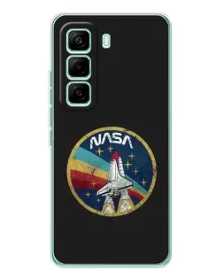 Чехол для Infinix Hot 60 Pro с картинкой «NASA — эмблема миссии» Чехол для Infinix Hot 60 Pro с картинкой «NASA — эмблема миссии»