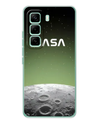 Чехол для Infinix Hot 60 Pro с картинкой «NASA — лунный градиент»