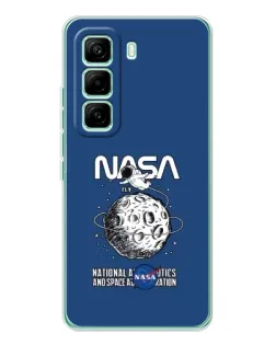 Чехол для Infinix Hot 60 Pro с картинкой «NASA — лунная миссия» Чехол для Infinix Hot 60 Pro с картинкой «NASA — лунная миссия»
