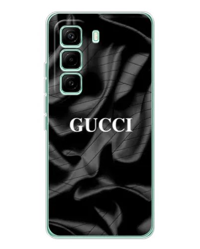 Чехол для Infinix Hot 60 Pro с картинкой «Gucci — шелковые волны»