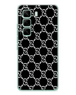 Чехол для Infinix Hot 60 Pro с картинкой «Gucci — сетчатый паттерн» Чехол для Infinix Hot 60 Pro с картинкой «Gucci — сетчатый паттерн»