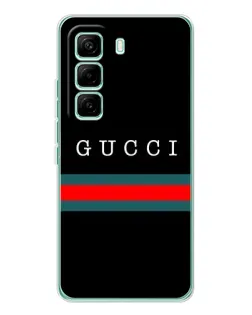 Чехол для Infinix Hot 60 Pro с картинкой «Gucci — красный пояс» Чехол для Infinix Hot 60 Pro с картинкой «Gucci — красный пояс»