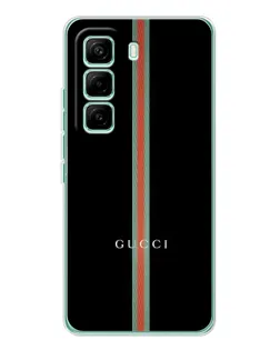 Чехол для Infinix Hot 60 Pro с картинкой «Gucci — строгая линия» Чехол для Infinix Hot 60 Pro с картинкой «Gucci — строгая линия»