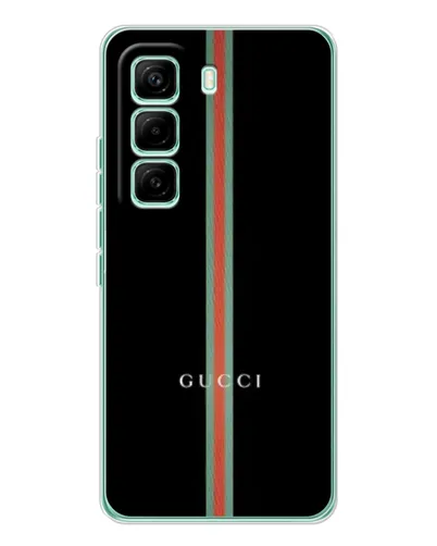 Чехол для Infinix Hot 60 Pro с картинкой «Gucci — строгая линия» Чехол для Infinix Hot 60 Pro с картинкой «Gucci — строгая линия»