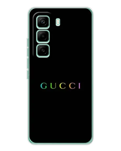 Чехол для Infinix Hot 60 Pro с картинкой «Gucci — неоновый минимализм» Чехол для Infinix Hot 60 Pro с картинкой «Gucci — неоновый минимализм»