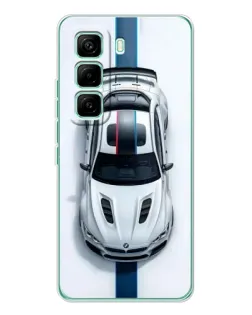 Чехол для Infinix Hot 60 Pro с картинкой «Вид сверху — BMW M»