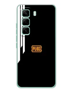 Чехол для Infinix Hot 60 Pro с картинкой «PUBG — вертикальные линии»