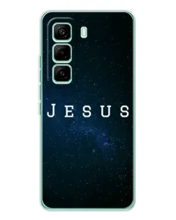 Чехол для Infinix Hot 60 Pro с картинкой «Звездное небо Jesus»
