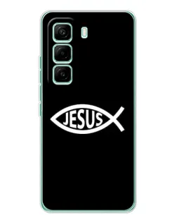 Чехол для Infinix Hot 60 Pro с картинкой «Классический Jesus»