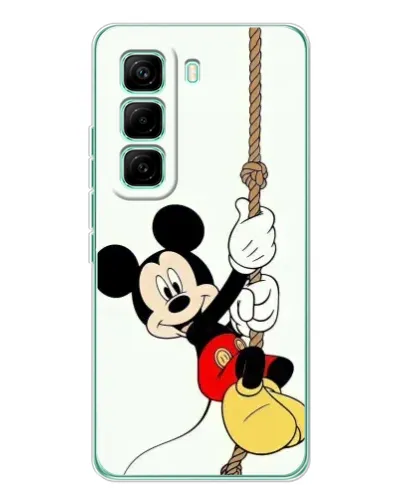 Чехол для Infinix Hot 60 Pro с картинкой «Mickey на канате»