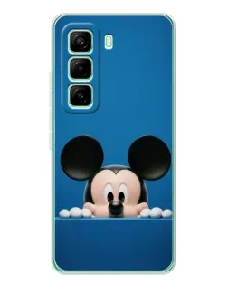 Чехол для Infinix Hot 60 Pro с картинкой «Микки выглядывает»