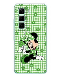Чехол для Infinix Hot 60 Pro с картинкой «Mickey в клетку»