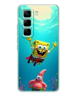 Чехол для Infinix Hot 60 Pro с картинкой «Спанч Боб под водой» Чехол для Infinix Hot 60 Pro с картинкой «Спанч Боб под водой»