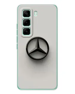 Чехол для Infinix Hot 60 Pro с картинкой «Mercedes Maybach стиль»