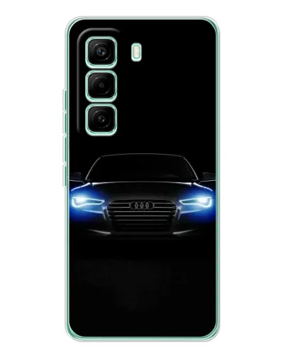 Чехол для Infinix Hot 60 Pro с картинкой «Audi в неоне» Чехол для Infinix Hot 60 Pro с картинкой «Audi в неоне»