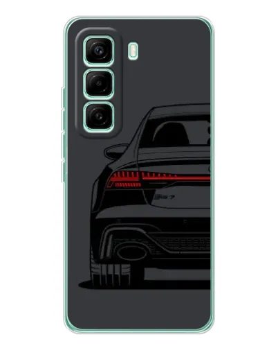 Чехол для Infinix Hot 60 Pro с картинкой «Задняя часть Audi — арт» Чехол для Infinix Hot 60 Pro с картинкой «Задняя часть Audi — арт»