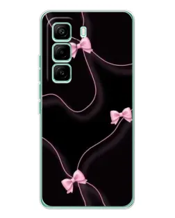 Чехол для Infinix Hot 60 Pro с картинкой «Розовые ленты»