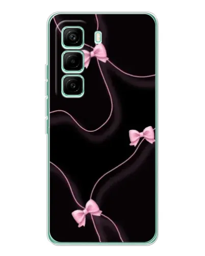 Чехол для Infinix Hot 60 Pro с картинкой «Розовые ленты» Чехол для Infinix Hot 60 Pro с картинкой «Розовые ленты»