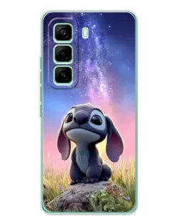 Чехол для Infinix Hot 60 Pro с картинкой «Стич на рассвете»