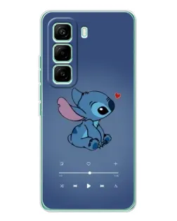 Чехол для Infinix Hot 60 Pro с картинкой «Музыкальный Stitch»